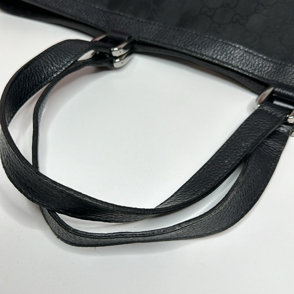 💯 Authentic GUCCI Nylon Monogram Large Abbey Tote🍀 - Picture 13 of 16